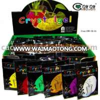 crystal ball/ crystal soil magic water bead/ water gel Big beads crystal mud colorful personality